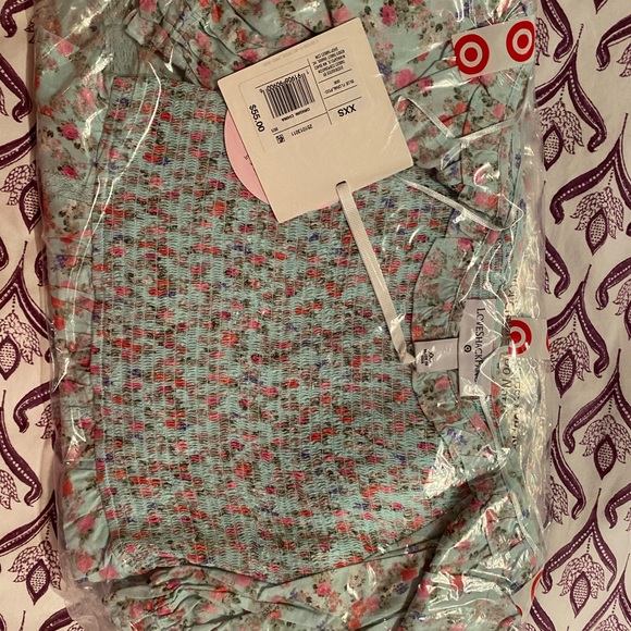 * SOLD* LSF x Target Celeste Smocked Puff Dress - Picture 5 of 7